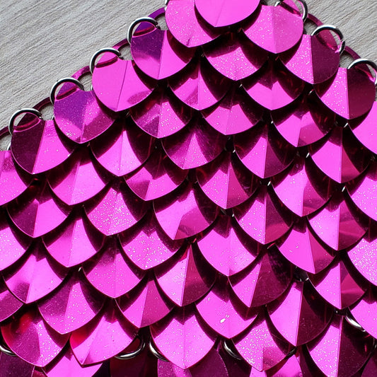 Medium Thin Plastic Purple Scalemail Scale SS070