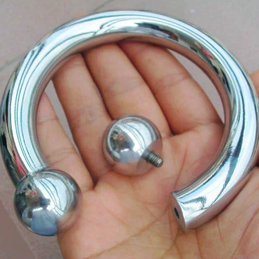 Giant Stainless Steel Horseshoe Rings for Chainmail